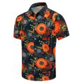 thumbnail image 3 of Camisas gráficas con sombras de palmeras para hombres, ropa con impresión 3D, camisas hawaianas de playa, blusas Y2K de manga corta, ropa vintage, blusa con solapa, 3 of 5