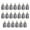 10g, variant on LJNYFDC Metal Fishing Sinkers Fishing Lead Sinkers 20Pcs High Strength Smooth Surface Not Easily Deformed Quick Sinking Iron Fishing Weights