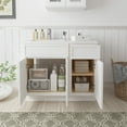 thumbnail image 5 of 39" Freestanding Bathroom Vanity Cabinet without Top in White, 5 of 6