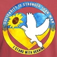 thumbnail image 3 of CafePress - I Stand With Ukraine T Shirt - Mens Comfort Colors Shirt, 3 of 5