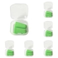 thumbnail image 1 of YWIYIUD 6Pack Reusable Ear Plugs 1inch, Soft Ear Plugs Foam Earplug with Plastic Storage Case, Ear Plugs for Sleeping, Traveling Portable Box Earplugs, 1 of 8
