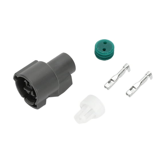 Unique Bargains 2 Pin Oil Pressure Sensor Connector Plug Waterproof Female Wire Terminal Connector for Honda Accord 1Set