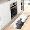 thumbnail image 6 of Highland Cow Kitchen Mat Soft and Absorbent Bath Mats for Bathroom Non Slip Quick Dry Shaggy Bath Carpet Machine Wash for Kitchen Bathroom Shower 39x20 in Home Decor, 6 of 7