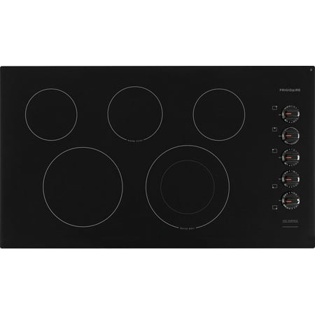 Frigidaire - 36" Electric Cooktop - Black