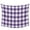 Purple, variant on Navy Blue Check Tapestry for Bedroom Wall Hanging Tapestry, Farmhouse Buffalo Plaid Blue Ceiling Backdrop Tapestries Poster Blanket Wall Decor for Teens Room Living Room Dorm 39" x 59"