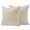 Beige, variant on Grey Pure Color Outdoor Pillow Covers 20x20 Set of 2,Waterproof Patio Throw Pillowcase Protectors,Aesthetics Contemporary Luxury Square Decorative Pillow Shams Cushion Covers for Seat Bed Couch Sofa