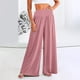 thumbnail image 1 of WILLBEST Pantalones Casuales elegantes para Mujer, Estilo Palazzo Fluido de Cintura Alta con Bolsillos para Mayor Comodidad y Versatilidad. Chica, 1 of 3