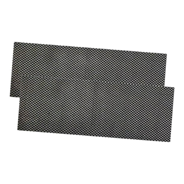 Pack de 2 colchonetas de pilates antideslizantes y cortables para mujeres y hombres, de 25 x 60 cm, para entrenamiento de fuerza al aire libre y fitne