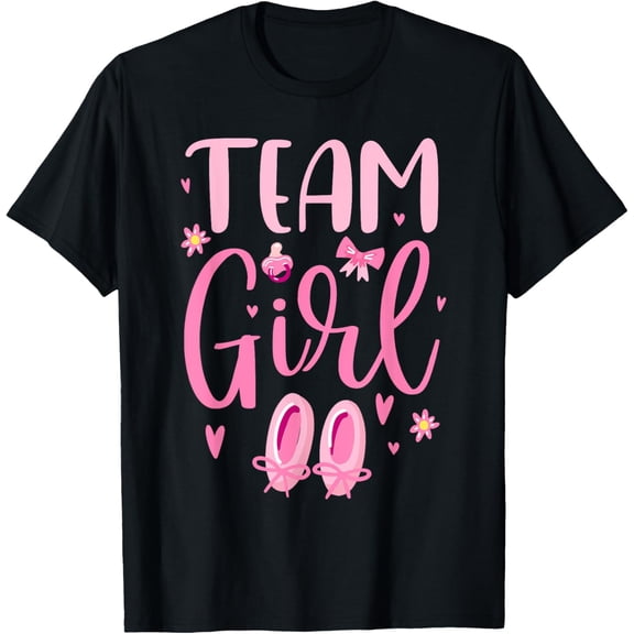 Premium Comfort - Team Girl Gender Reveal Party Pregnancy Team Pink T-Shirt