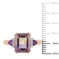 thumbnail image 2 of Everly Women's Ametrine and Amethyst Rose Gold Plated Ring, 2 of 6