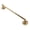 Titanium, variant on YAHHU Copper Towel Bar, 20.1 Inch European Bathroom Single Bar Rack, Black