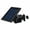Black, variant on Weatherproof Gutter Mount for Ring Solar Panel, Ring Solar Panel Bracket