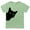 Green, variant on Boys Green Cat Eyes Organic Cotton Halloween Top, Sizes Newborn to 16