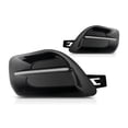 thumbnail image 4 of KarParts360 For Dodge Dart 2013 2014 Fog Light Cover Driver And Passenger Side | Pair | Front | Black | With Chrome Trim | Replacement For CH1038142, CH1039142 | 68163981AA, 68163980AA, 4 of 8
