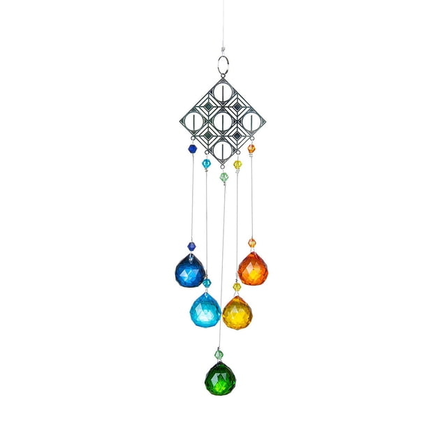 Chakra Crystals Chakra Crystal Glass Angel Rainbow Collection Suncather
