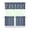 White-169, variant on Ocean Sailing Kitchen Curtains Set Nautical Anchor Ship Compass Lighthouse Tide Coastal Marine Theme Tier and Valance Set for Kitchen or Bathroom