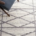 thumbnail image 5 of SAFAVIEH Marrakesh Beryl Diamond Polyester Runner Rug, Beige/Grey, 2'2" x 8', 5 of 7