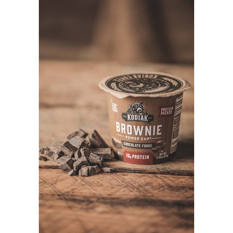 Kodiak Cakes Protein-Packed Brownie In A Cup Chocolate Fudge 2.36 Oz