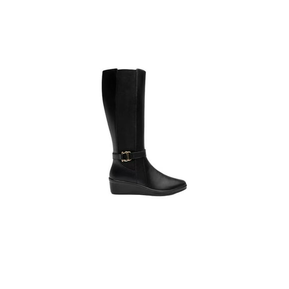 BOTA ALTA NEGRA MUJER CONFORT TACÓN 5 CM negro 26.5
