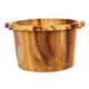 thumbnail image 2 of Lavabo de pies en barril, resistente, para adultos, práctico y práctico lavabo para pedicura, ideal para hoteles, spas y baños de pies., 2 of 8