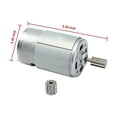 thumbnail image 3 of 2 Pcs RS550 35000RPM Electric Motor for 12 Volt Kids Ride on Car, RS550 12V, 3 of 7