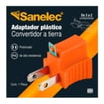 thumbnail image 2 of Adaptador Sanelec de Plástico Polarizado, 2 of 2