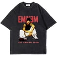 thumbnail image 2 of Eminem-Camiseta de Rap Hop para hombre, camisa Retro lavada, informal, de manga corta, de gran tamaño, con cuello redondo, Unisex, 2 of 4