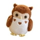thumbnail image 5 of Muñeco de búho de peluche, almohada de peluche, regalo para abrazar, juguete de peluche suave lindo para la decoración del hogar Marrón 40cm, 5 of 9