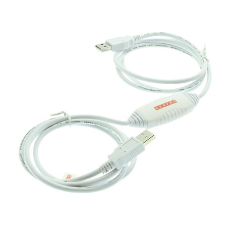 Gearmo Driverless USB 2.0 Data Transfer Cable for Windows 10 / 8 / 7 / VISTA & (Best Way To Transfer Data)