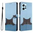 thumbnail image 1 of FOXDOCK Funda Tipo Cartera para Xiaomi Redmi Note 12 4G con Soporte y Correa – Diseño de Patrones Lindos, 1 of 6