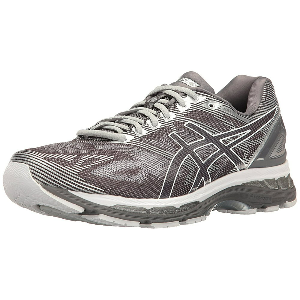 ASICS - ASICS Men's Gel-Nimbus 19 Running Shoe, Carbon/White/Silver, 9 ...