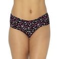 thumbnail image 7 of No Boundaries No Show Hipster Panty, 3-Pack, Style-NB482PK, 7 of 7