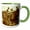 Green/White, variant on 3drose, Edwardian Family Loading into Early Automobile Circa 1905, 11oz Two-tone Green Mug