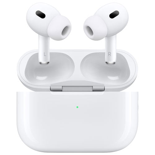 Apple AirPods Pro (2nd generation) In-Ear Noise Cancelling Truly Wireless Headphones - White - Refurbished (Good)