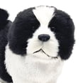 thumbnail image 4 of Milaget Jouet Compagnon Chien de Compagnie Câlin Adorable Peluche Chien de Berger Fait Main Réaliste, 4 of 9