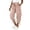 Pink, variant on Gtoiithly Women's Solid Cargo Jogger Pants - Loose Fit Casual Elastic Trousers with Drawstring Waist & Side Cargo Pockets Pink M