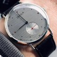 thumbnail image 2 of ONOLA 3806 Men Quartz Watch Leather Nylon Band Fashion Multifunction Wristwatch 3ATM Watches, 2 of 4