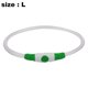 thumbnail image 2 of Collar de perro del LED, USB recargable, collar de perro casero iluminado, seguridad de la noche, 2 of 5