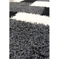 thumbnail image 1 of Infinity Home 70036 Madison Shag Cubes 6 ft. 7 in. x 9 ft. 10 in. Rectangular Area Rug in Black, 1 of 1