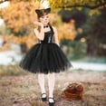 thumbnail image 2 of SILVERCELL 2-10T Girls Halloween Sleeveless Tulle Tutu Skirts Dresses Princess Party Dress 4Pcs Outfits Set, 2 of 3