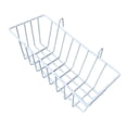 thumbnail image 2 of GROWTH TANK Hanging Wall Basket Metal Organizer Rectangular Wire Shelf Floating Wall Storage White, 2 of 8