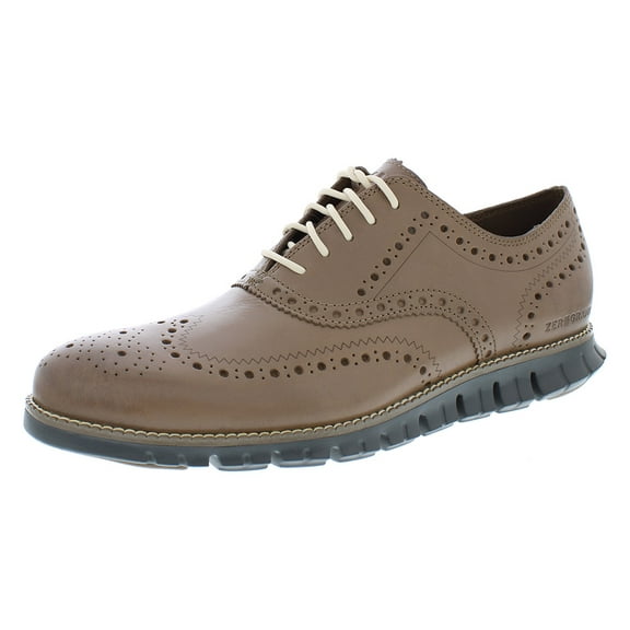 Cole Haan Zero Grand Wingtip Oxfords Mens Shoes Size 11.5, Color: Irish Coffee