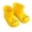 Yellow, variant on GobdXE Kids Rain Boots Waterproof Nonâ Lightweight 3D Cartoon Cat Decor Short Rain Booties Easy On off Outdoor Mud Boots for Boys Girls Red,3-3.5 Years