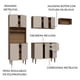 thumbnail image 4 of Cocina Integral Completa Modular Madesa Gourmet 235cm MC 04, 4 of 10