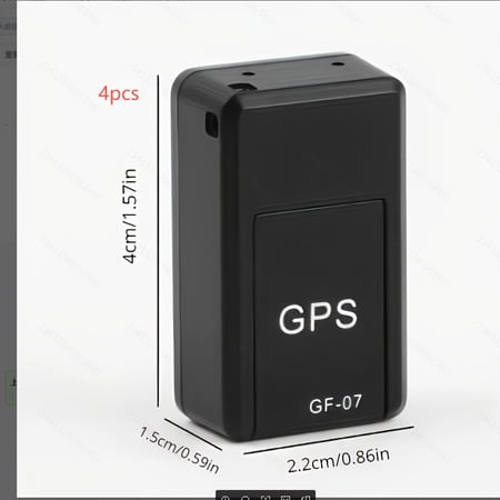 Mini GPS Tracker for Vehicles No Monthly Fee - Real-time Wireless Hidden GPS Trackers Device for with Smart Phone App, No SIM Included