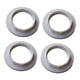 thumbnail image 3 of 4 piezas E14 E12 Anillos exteriores Portalámparas E14 Anillos de casquillo de lámpara Virola Base de bombilla blanco, 3 of 9