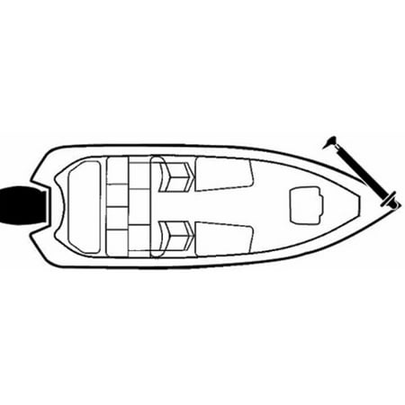 - Carver Flex-Fit Poly-Flex Boat Cover for 16' to 19' Fish and Ski Boats I/O or O/B and Wide Bass Boats