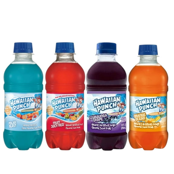 Hawaiian Punch Red, Grape, Orange Ocean and Polar Blast Variety Pack (10 fl. oz., 24 pk.)