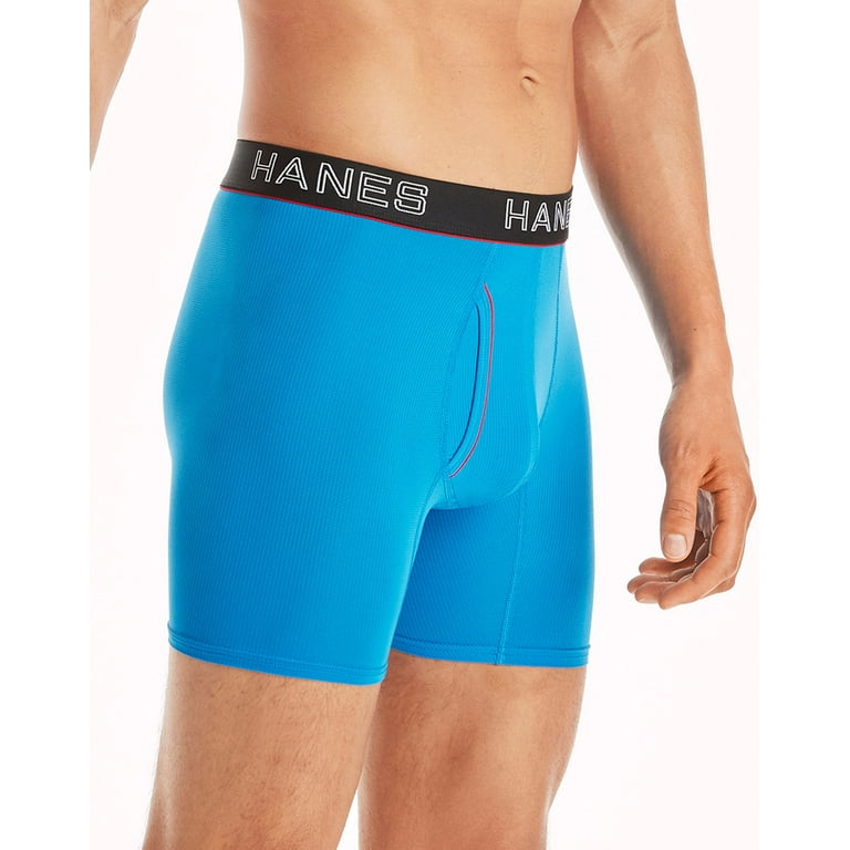Hanes Ultimate Men's Comfort Flex Fit Boxer Brief 4-Pack Assorted S