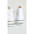 thumbnail image 3 of Converse Chuck Taylor All Star Lift High Top Sneakers, White/Black/White, Men's 9.5 / Women's 11.5 Medium US, 3 of 5